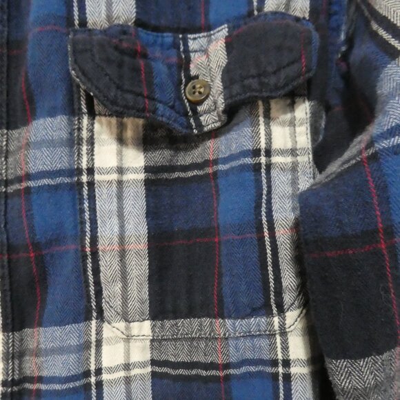 FADED GLORY | medium (38-40) | Casual Plaid Button-Up Long Sleeve Shirt - Picture 7 of 16